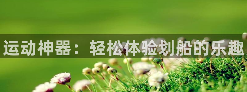 征途国际集团官网网址：运动神器：轻松体验划船的乐趣